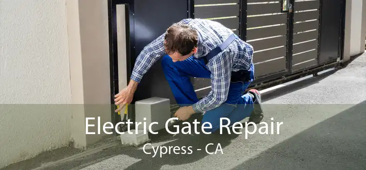 Electric Gate Repair Cypress - CA