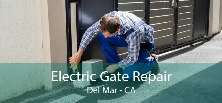 Electric Gate Repair Del Mar - CA