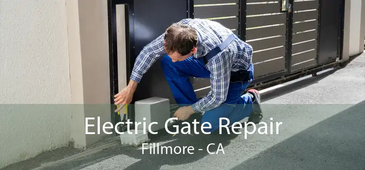 Electric Gate Repair Fillmore - CA