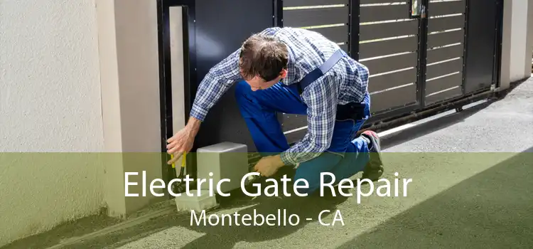 Electric Gate Repair Montebello - CA