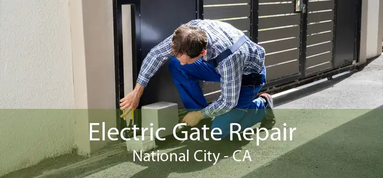 Electric Gate Repair National City - CA