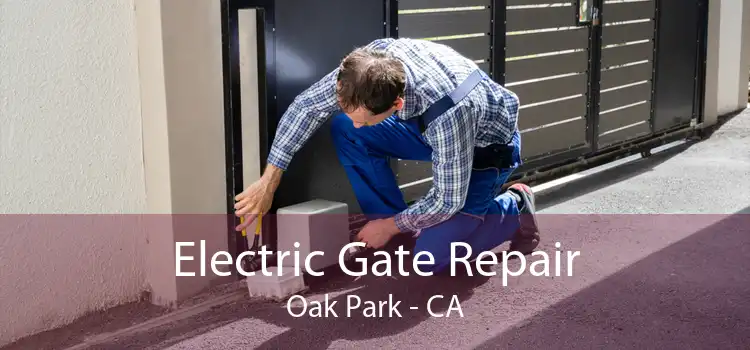 Electric Gate Repair Oak Park - CA