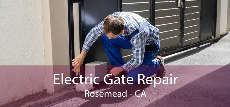 Electric Gate Repair Rosemead - CA