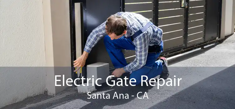 Electric Gate Repair Santa Ana - CA