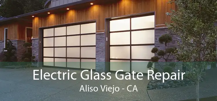 Electric Glass Gate Repair Aliso Viejo - CA