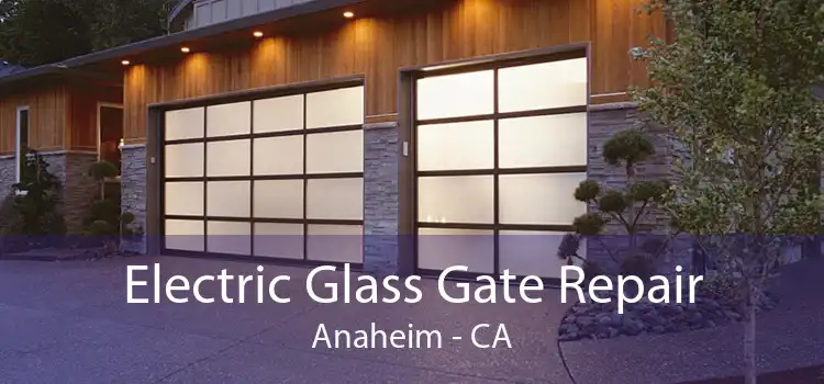 Electric Glass Gate Repair Anaheim - CA