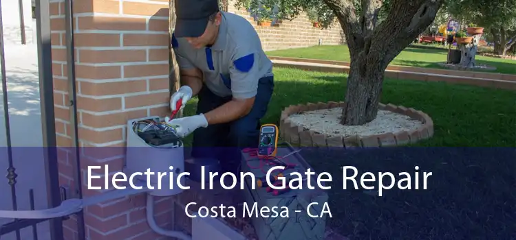 Electric Iron Gate Repair Costa Mesa - CA