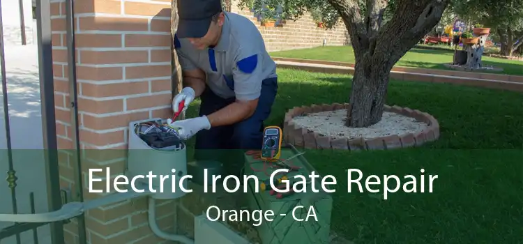 Electric Iron Gate Repair Orange - CA