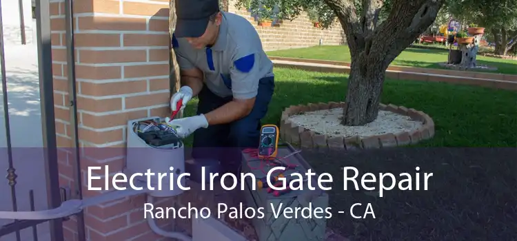 Electric Iron Gate Repair Rancho Palos Verdes - CA