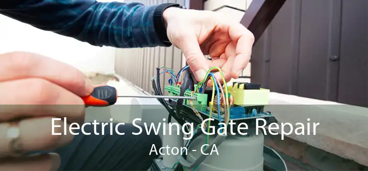 Electric Swing Gate Repair Acton - CA