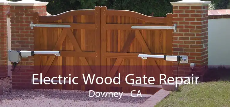 Electric Wood Gate Repair Downey - CA