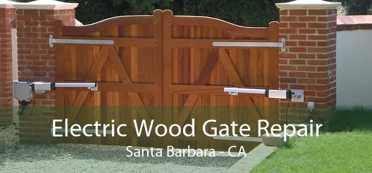 Electric Wood Gate Repair Santa Barbara - CA