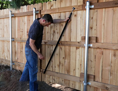 La Habra Heights Electric Wood Gate Repair